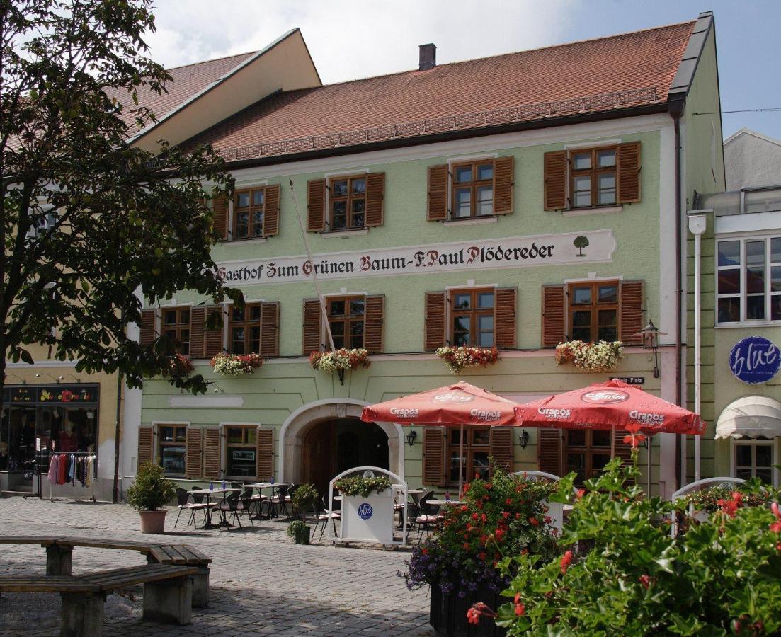 Hotel Zum Grunen Baum プラットリング エクステリア 写真